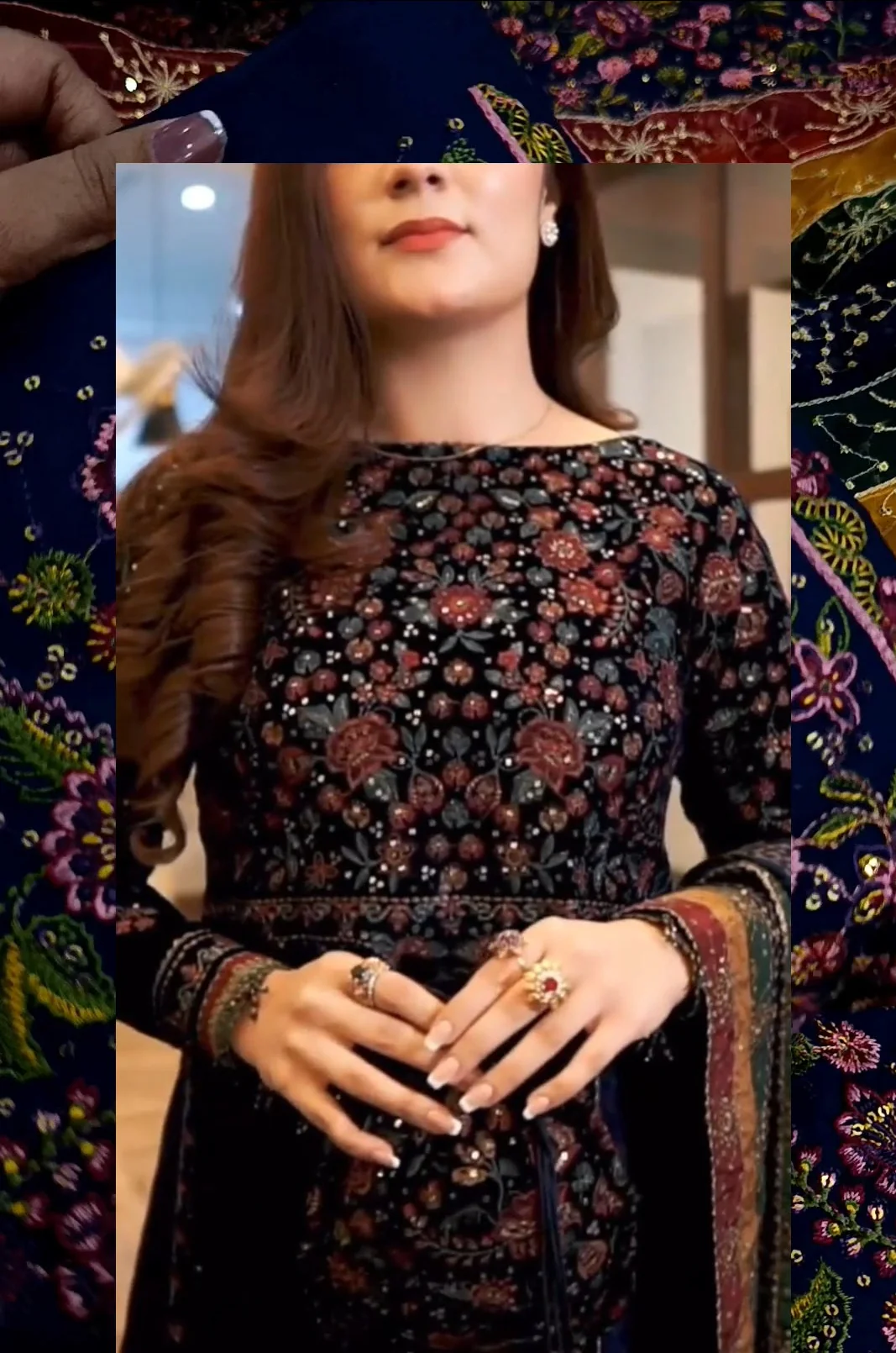 1. Best selling Embroidery lawn